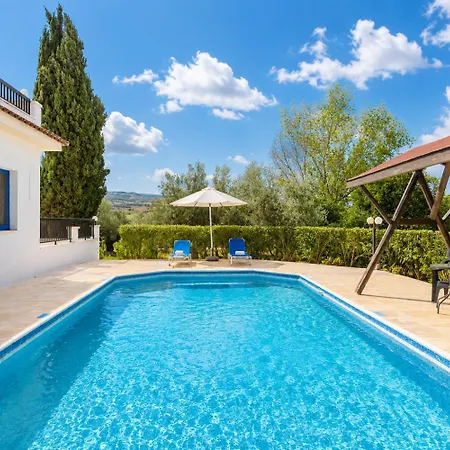 Charoula Ena Large Private Pool Ac Wifi Vilă Polis